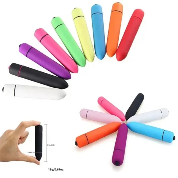Portable Mini Bullet Vibrator for Adults USB-Powered Dildo and G-Spot Vaginal Vibrator Rose Sex Toys for Women - Image 5