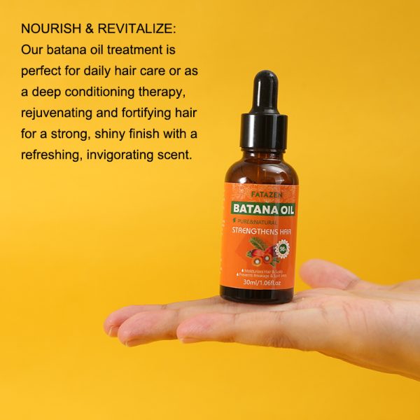 FATAZEN OEM Best Price Natural Puree Batana Essential Hair Oil Natural Organic Honduras Raw Batana Oil for Hair Growth - Image 4
