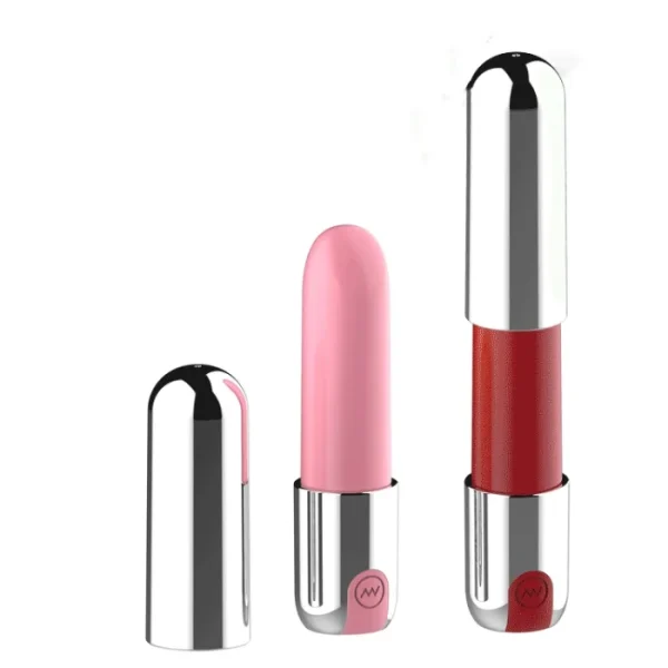 Powerful 10 Frequency Mini Clit G Spot Vibrator with Lipstick Design Women's Sex Toys - Image 6