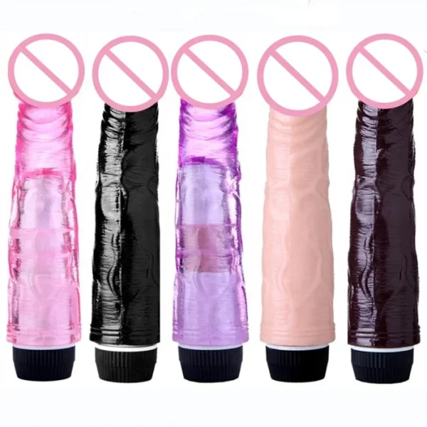 8.8 Inch Lifelike Vibrating G-Spot Dildo Sex Toys for Female Stimulator Purchase Vibrating Dildo Sex Products