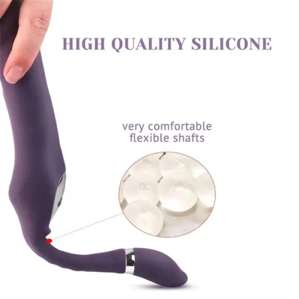 10-Speed Strap-On Dildo Vibrator Sex Toy With Dual Motors Frequency Features - Image 6