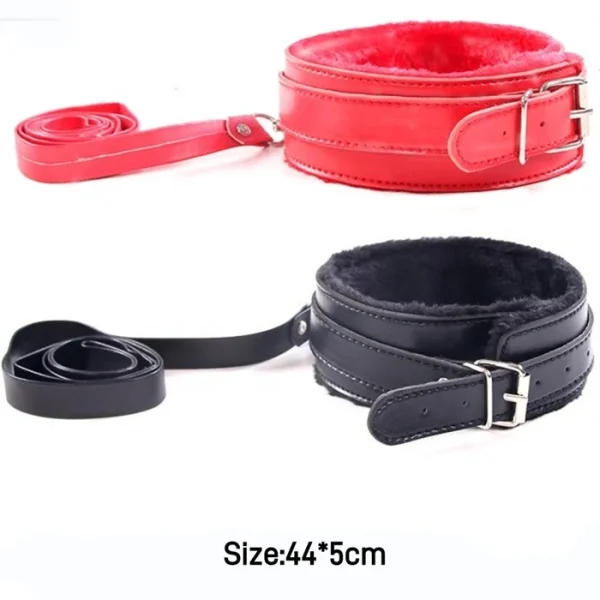 Wholesale Leather BDSM Bondage Accessories Handcuffs Whip Gag Nipple Clamps Adult Sex Harness for Couples SM Restraint Kits - Image 4