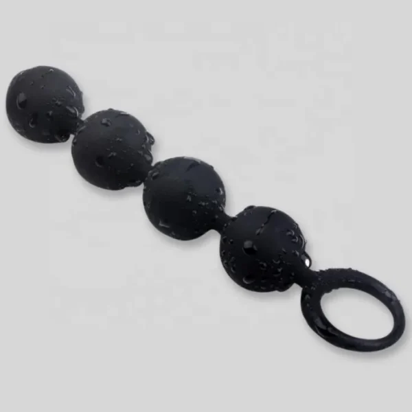 Wholesale Silicone Adult Anal Sex Toys 4 Beads for Couple's Enjoyment - Image 4