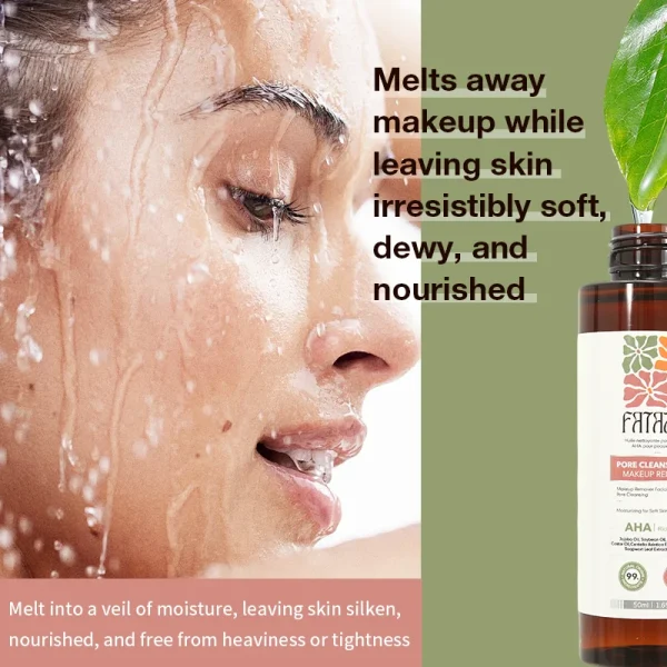 FATAZEN White Natural Body Serum Sloughs Away Dead Cells Impurities Strong Clean Pore Private Label OEM AHA Cleansing Oil - Image 4