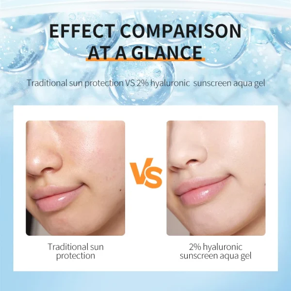 Invisible Private Label Broad Spectrum SPF 50 PA +++ Weightless Oil Free Water & Sweat Resistant Gel Texture Sunscreen - Image 3