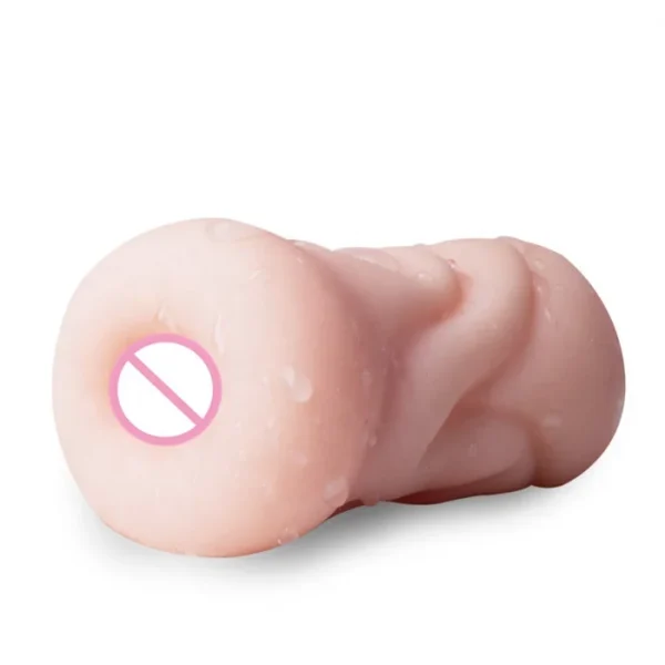 Realistic Textured Adult Pocket Pussy Stroker Men's Masturbator for Sexual Satisfaction - Image 5