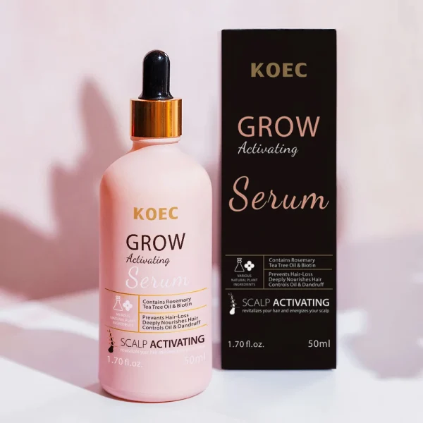 Simply Grow Activating Serum KOEC Deeply Nourish Hair Growth Tonic Serum Anti Hair Loss Wholesale Scalp Treatment Serum Oem - Image 4