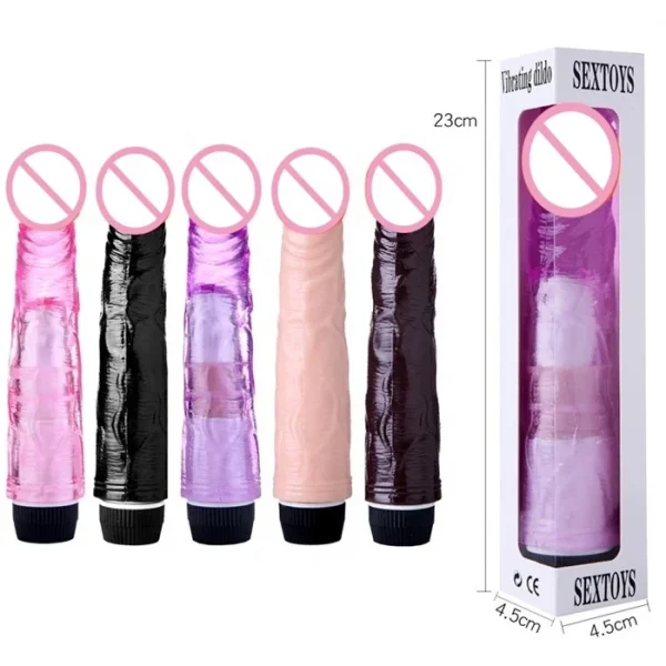 8.8 Inch Lifelike Vibrating G-Spot Dildo Sex Toys for Female Stimulator Purchase Vibrating Dildo Sex Products - Image 6