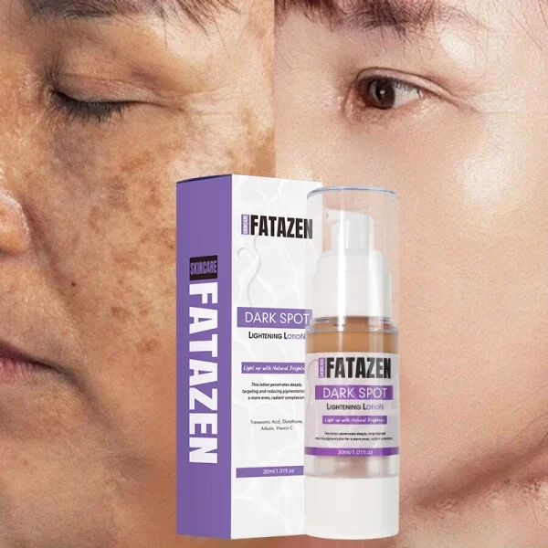 FATAZEN Wholesale Lightening Skin Anti Wrinkles Fast Brightening Dark Spots Remover OEM Facial Care Whitening Lotion for Women