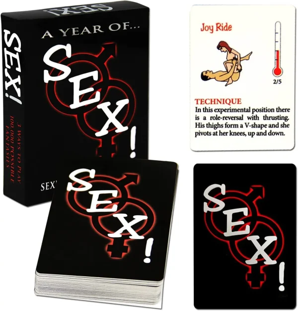 Adult Sexual Position Cards Bedroom Commands Card Games for Couples - Image 2
