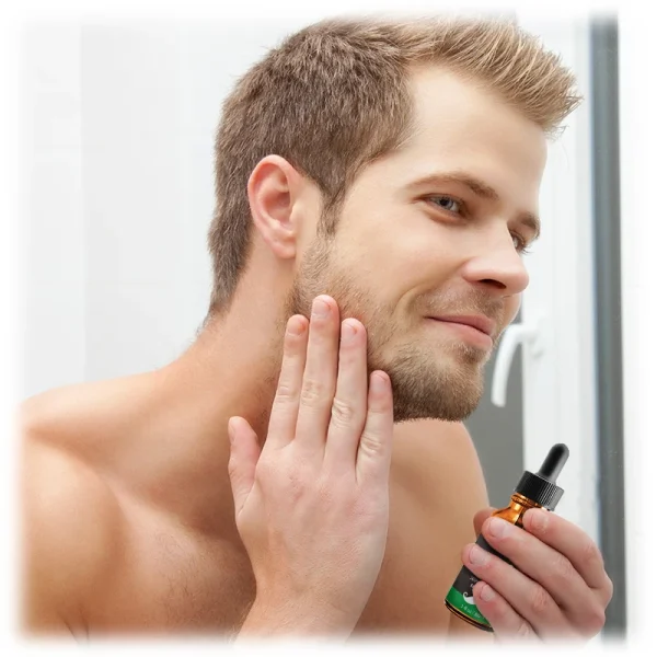 100% Natural Beard Oil Men Organic Essential Beard Growth Oil Bulk - Image 2