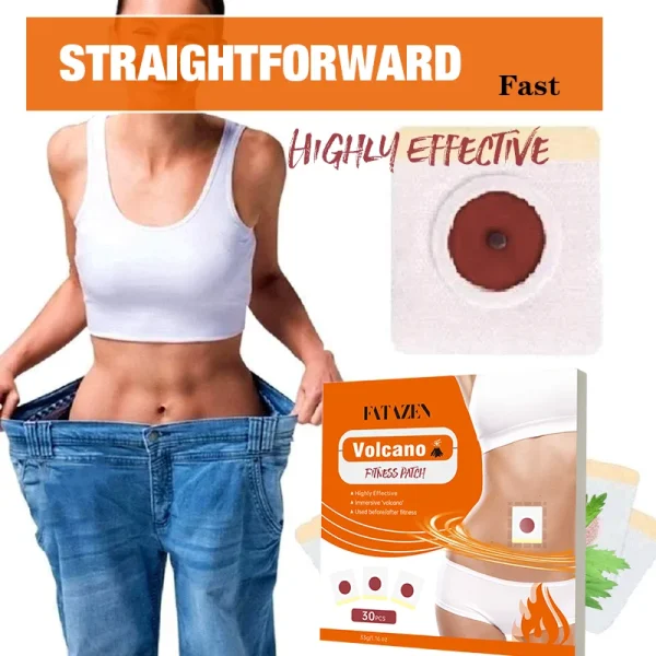 30 Pieces Per Box Magnetic Slim Patch Weight Loss Pad Burning Fat Body Shaping Herbal Sticker Magnet Belly Slimming Patch - Image 2