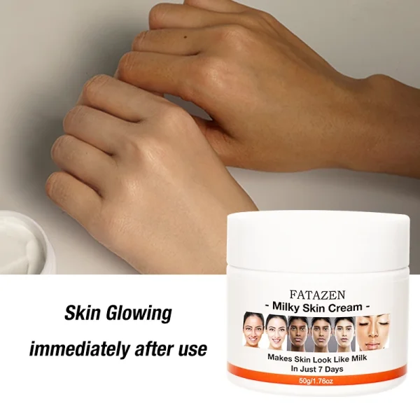 Private Label Extreme Whitening Face Peptides Moisturizer Bleach Anti Dark Spot Aging Wrinkle Korean Skin Care Whitening Cream - Image 6