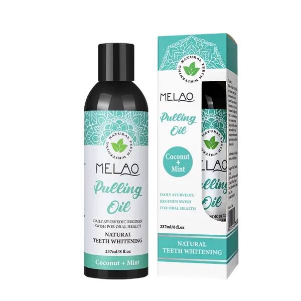 Coconut Oil Pulling with Natural Essential Oils and Vitamin D, E, K2, Alcohol Free Mouthwash Helps with Fresh Breath - Image 6