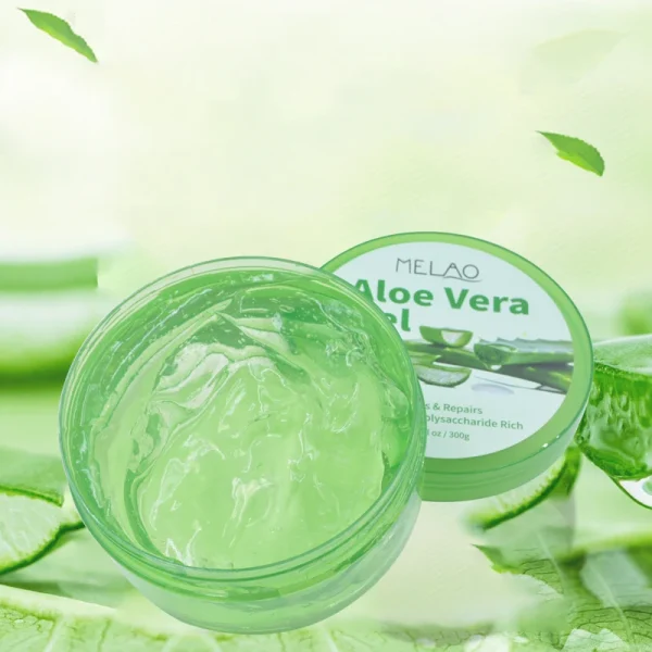 MELAO Private Label Best Sale Nature Organic Soothing Moisture 100% Pure Aloe Vera Soothing Gel - Image 3