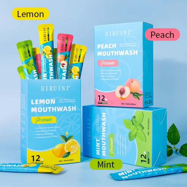 Dental Care Kit Tooth Vitamin E Dental Whitener Oral Care Hotel Amenities Teeth Whitening Kit Products Mouth Wash Mouthwash - Image 5