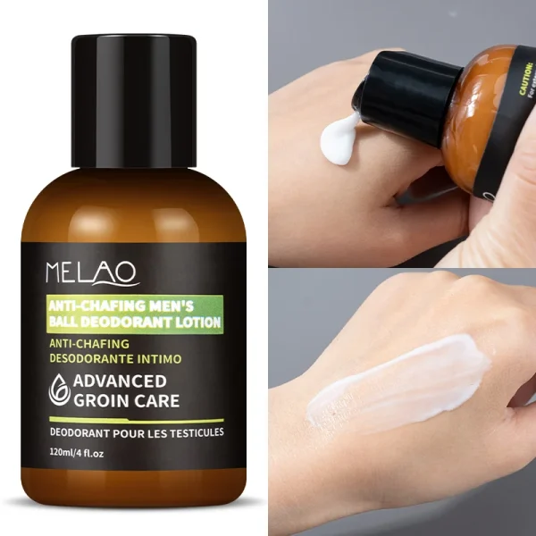 Melao Natural Deodorant for Man Balls Anti Chafing Anti Itching Skin Care Products Groin Protection Men Ball Deodorant Lotion - Image 5