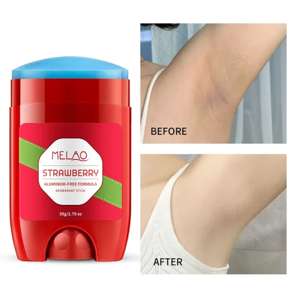 Melao Deodorizer Vegan Deodorant Stick Antiperspirant Lavender Scent Cruelty Free Deodorant Stick 80g for Men - Image 3