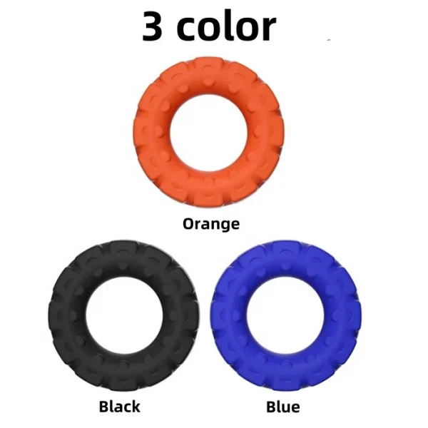 Wholesale Men's Soft Silicone Tyre Cock Ring Sex Toys Delay Ejaculation Feature - Image 4
