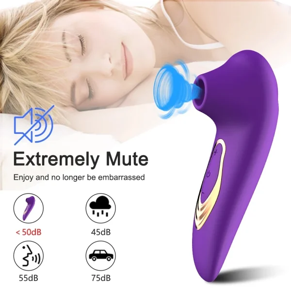 Small Mini Size Clitoral Sucker Vibrator Nipple G Spot Sucking Clitoris Erotic Stimulator Female Masturbator Sex Toys - Image 3