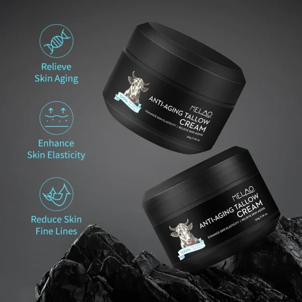 Natural Facial Korean Skin Care Products Cosmetic Vitamins Face Care Makeup  Private Label Body Lotions ANTI-AGING TALLOW CREAM - Image 2