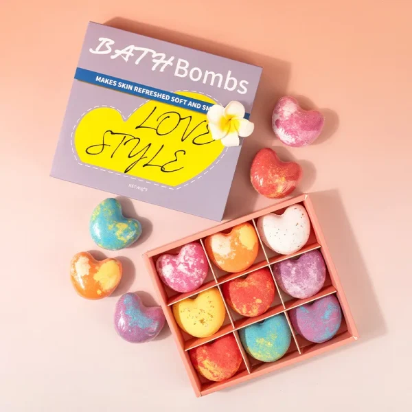 Bubble Custom Mini Kids Salt Bath Bomb Private Label Kit Surprise Making Organic for Kids Box Gift Set Wholesale Set Bath Bombs