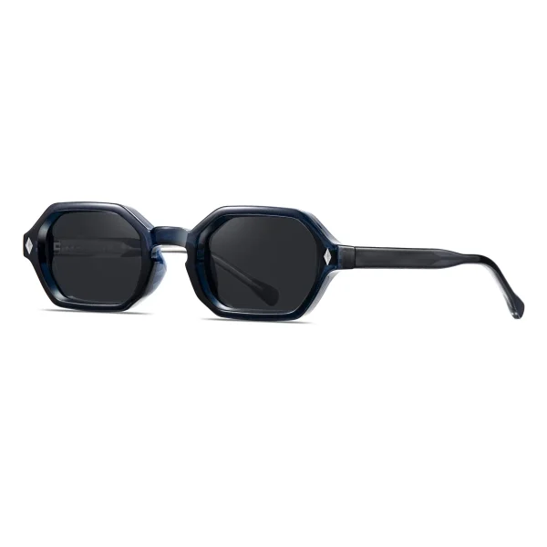 SZ8108 New Fashion Classic Luxury High Quality Shades Designer Custom Logo Irregular PC+CP Frames Sunglasses Women Men - Image 5