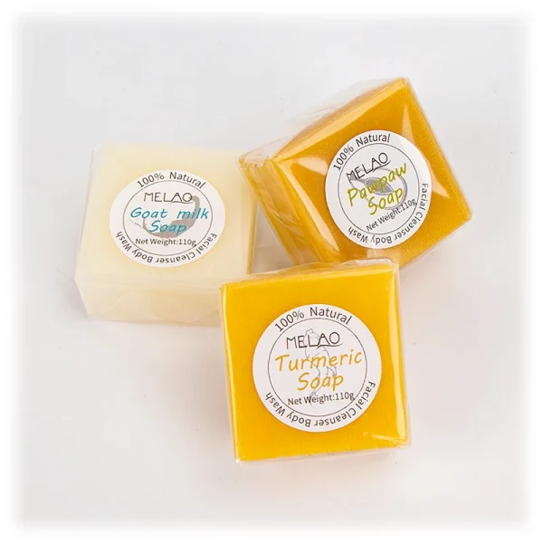Facial Soap Vitamins Anti Aging Korean Skin Care Cosmetic Beauty Face Skin Care Whitening Skin Care Products Turmeric Soap - Image 5
