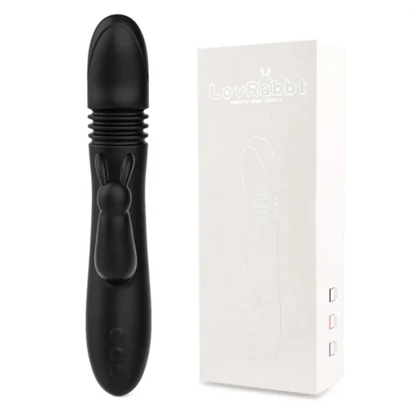 Automatic 7-Frequency Rabbit Vibrator Sex Toy with Intelligent Heating USB Power Supply - Image 4