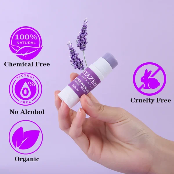 FATAZEN Smooth Wrinkle Essence Cream Fine Lines Moisturizing Moisturizer Herbal OEM Face Cream Stick Wrinkle Cream - Image 5