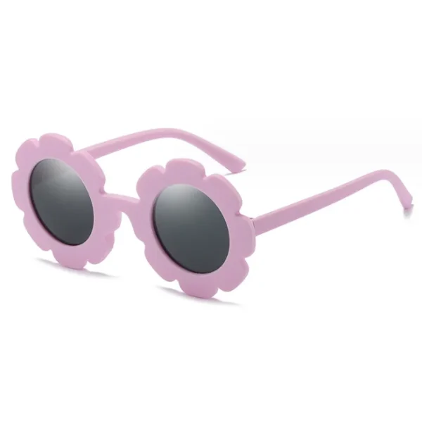 Kids Sunglasses Children Round Sun Flower Sunglasses Multi Color Girls Boys Baby Shades Glasses UV380 - Image 6