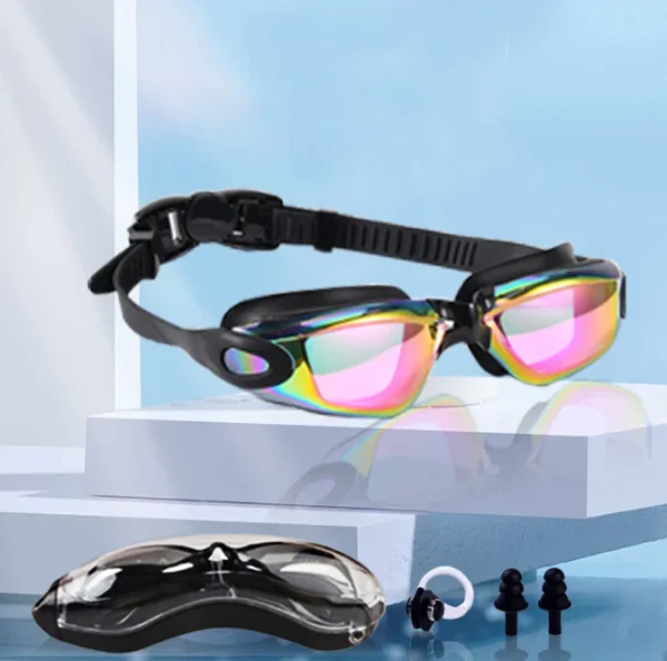 Swimming Goggles No Leaking Full Protection Adults Men Women Youth Anti Fog Competition Racing Swim Goggles With Case - Image 4