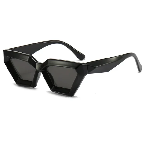 Triangle Sunglasses Men Women Square Thick Frame Y2K Sun Glasses Fashion Design UV400 Cat Eye Eyewear - Image 3
