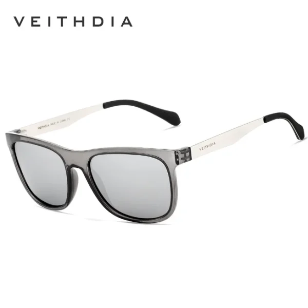 VEITHDIA Sunglasses Square Retro Vintage Polarized UV400 Lens Eyewear Sun Glasses for Men and Women Driving Sunglasses V6110 - Image 4