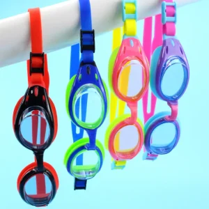 2025 Hot Sale New Style Colorful Red Blue Pink Orange Toddler Kid Children Water Swimming Glasses Eyewear Goggles