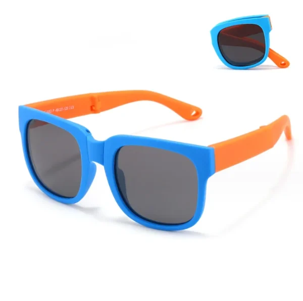 Kids Foldable Toddler Sunglasses Polarized Sunglasses for Chidren UV Protection Shades Fashion Outdoor Sun Gla - Image 6