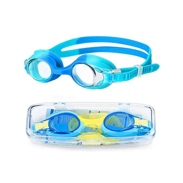 Kids Swimming Goggles, Toddler Swim Goggles No Leaking Anti Fog UV Protection for Boys Girls 3-12 Years Old - Image 6