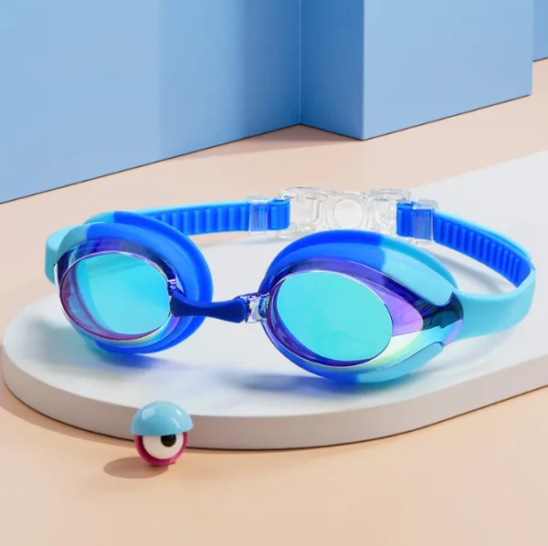 Children's Swimming Goggles Waterproof and Anti Fog Child Swim Goggles Leakproof Design Custom logo Anti-UV clear Vision Goggles - Image 5