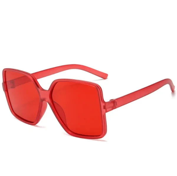 Square Trend Men and Women Large Frame Sunglasses Oversized Rectangle Sun Glasses Fashion Vintage Eyewear - Image 6