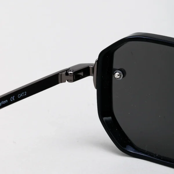 Lmamba 3501 Classic Retro Luxury Brand Designer Square Frame Nylon Lens Sun Glasses Custom Logo Metal Sunglasses Women Men - Image 5