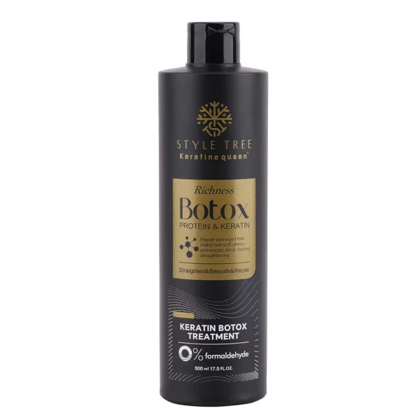 Formaldehyde Free Keratin Smoothing Treatment Blowout Straightening System for Dry and Damaged Hair - Image 4