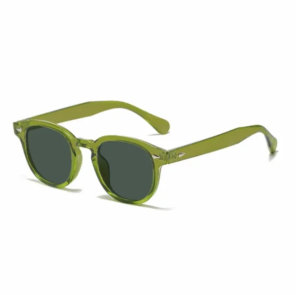 Fashion Rivet Round Sunglasses Men Women New Trend Small Frame Outdoor Sun Glasses Square Driving Shades - Image 6