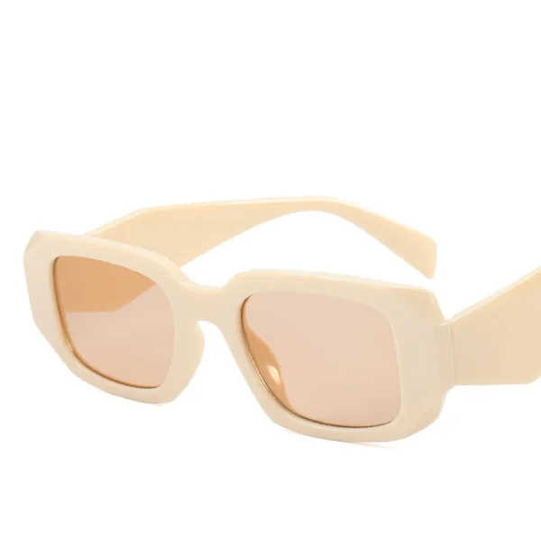 Vintage Square Sunglasses Women Irregular Sunglasses Square Cat Eye Sunglasses for Women UV400 Protection Rectangle Glasses - Image 6