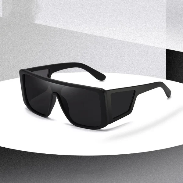 Lmamba PC Frame Fashion Custom Logo Vintage Rectangle Z87 Safety Sunglasses Side Shield Square Mirror Sun Glasses Men Women - Image 3