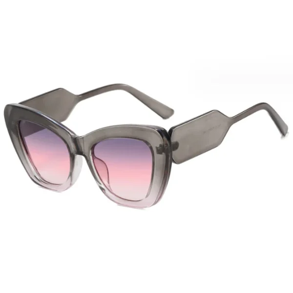 Big Frame Cat Eye Glasses Big Frame Women Trending Color Personality Fashion Oversized Leopard Eyeglass UV400 - Image 4