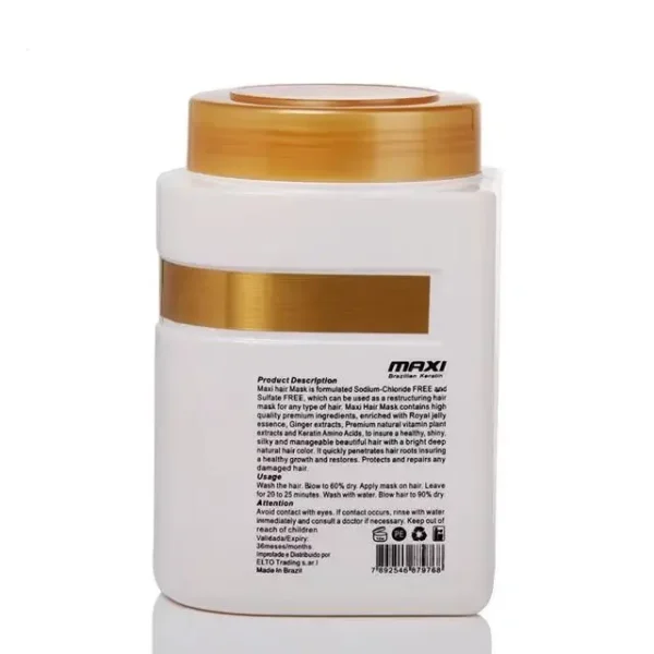 Private Brand MAXI Hair Care Factory Price High Quality 1000ML Support ODM/OEM Hair Mask - Image 3
