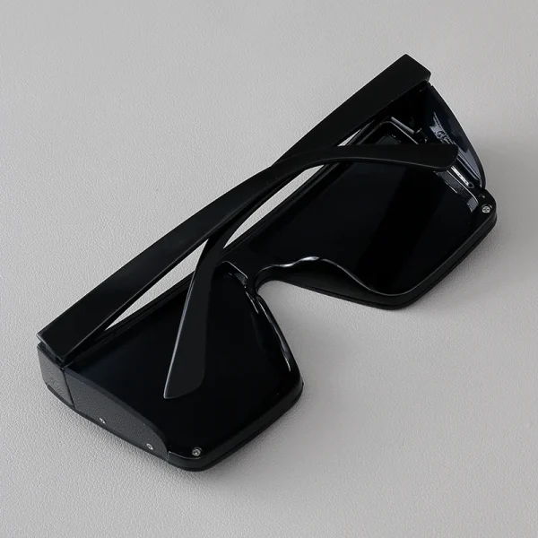 Lmamba Customized ANSI Z87 Designer High Quality Custom Logo Safety Glasses Side Shield Safety  Square Mirror Sunglasses - Image 6