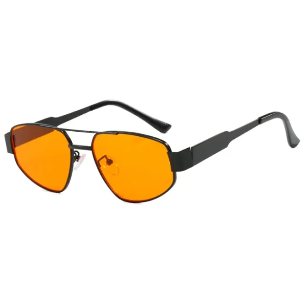 Metal Frame Irregular Sunglasses Women Vintage Punk Sun Glasses for Men Punk Driving Eyeglasses Male UV400 - Image 2