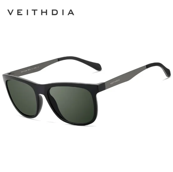 VEITHDIA Sunglasses Square Retro Vintage Polarized UV400 Lens Eyewear Sun Glasses for Men and Women Driving Sunglasses V6110 - Image 3