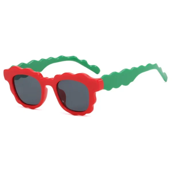 2025 New Fashion Square Sunglasses Women Men Wave Frame Sun Glasses Vintage Trending Eyewear UV400 - Image 2